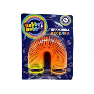 Пружинка "Веселка" планшет 12,5*7*19 см (мікс видів)