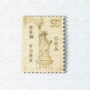 Декоративний елемент "Фігурка з фанери на магніті. Марка №6"