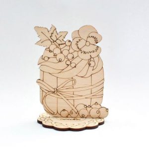 Декоративний елемент "Фігурка з фанери. Bon appetite."