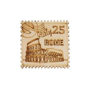 Декоративний елемент "Фігурка з фанери на магніті. Марка №2"