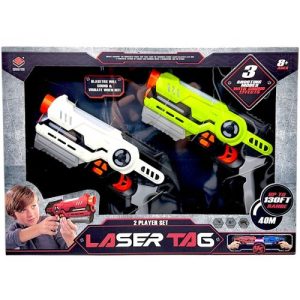 Бластери, бойвий набір 2в1 (ЗЕЛЕНИЙ+БІЛИЙ)