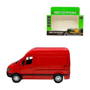 Машина АВТОПРОМ MERCEDES SPRINTER (ЧЕРВОНИЙ)