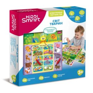 Електронна логічна гра KIDDI SMART - ВІКТОРИНА СВІТ ТВАРИН