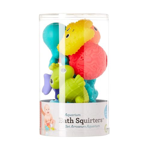 Infantino Сенсорний набір іграшок для ванни "У світі морському"
