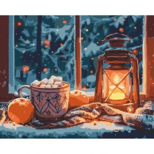 Картина по номерам "Затишний вечір" 40x50 см.