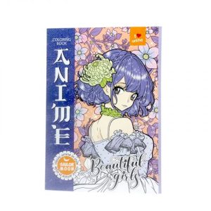 Розмальовка аніме 210х297мм., 8 аркушів, Скоба.