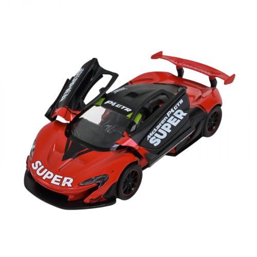 Машина мет. 1:31 Mclaren P1 GTR, батар.,світло,звук,відкр.двері,кор. 18*9*8см