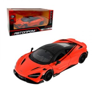 Машина мет. 1:24 "McLaren 765 LT",батар.,світло,звук,відкр.двері, короб. 24,5*12*10см