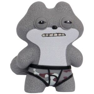 Колекційна фігурка "Fuggler/Фуглер" СІРА НЕДБАЛА БІЛКА, 7-8 СМ