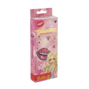 Брелок з діамантовим розписом "Поцілунок"