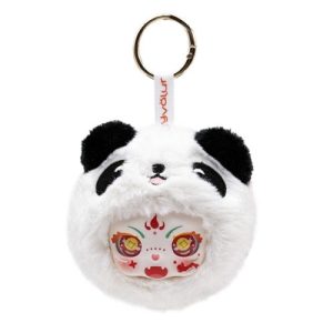Іграшка-брелок мʼяконабивна "Мила панда Юмі" серія Талісмани, 9см.