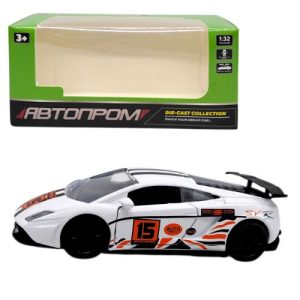 Машинка металева серії Автопром "Lamborghini" (БІЛА)