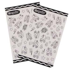 Розмальовки-наліпки Crayola “Ролер-Диско” з олівцями