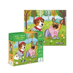 Магнітна гра «Одягалка: Кумедні пси»