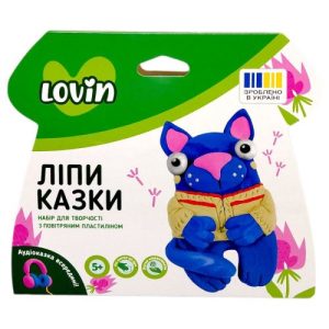 Набір для творчості з повітряним пластиліном "ЛіпиКазки" (КОТИК)