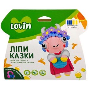 Набір для творчості з повітряним пластиліном "ЛіпиКазки" (ОВЕЧКА)