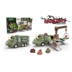 Парковка (інерційний механізм, 3 машинки, підйомний кран, 10 мелодій, звуки роботи, рик, підсвічування, наліпки, інструкція)