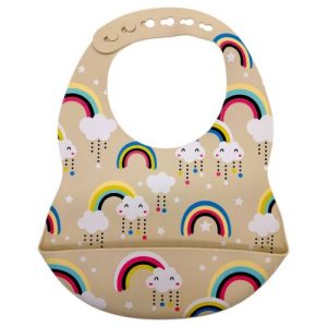 Слинявчик силіконовий (БЕЖЕВИЙ)