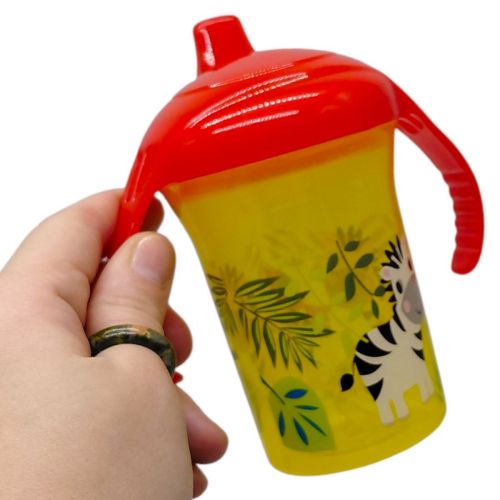 Поїльник-непроливайка, 250 мл (ЗЕЛЕНА) - Зображення 2