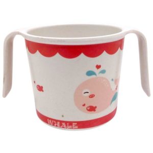 Чашка з бамбукового волокна, 200 мл (ЧЕРВОНА)