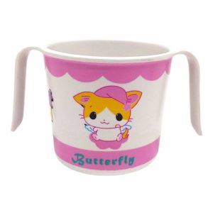 Чашка з бамбукового волокна, 200 мл (РОЖЕВА)