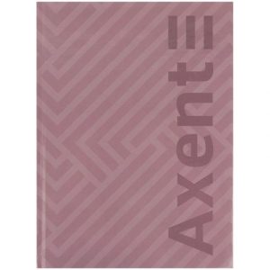 Книга записна А4-, 203*273 мм,96арк., кліт., Pattern, рожева