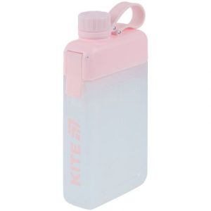 Пляшка для води, 450 мл, рожева
