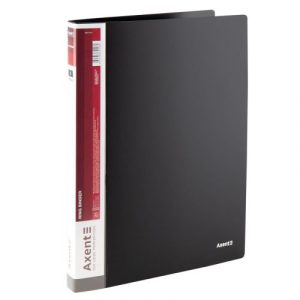 Папка на 2-х кільцях, 25 мм, чорна