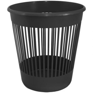 Корзина для паперу, 10л, чорна