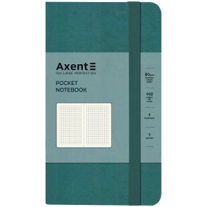 Книга записна Partner, 95*140, 96арк, кліт, лазурна