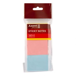 Блок паперу з клейким шаром 50x40мм,100арк,3шт