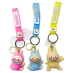 Брелок (велюр) "Лабубу" (мікс видів)