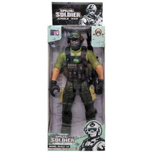 Ігрова фігурка "Солдат. JUNGLE WAR", 31 см, ЗЕЛЕНИЙ (ВИД 1)