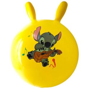 Мʼяч для фітнесу герой, діаметр 43 см (жовтий)