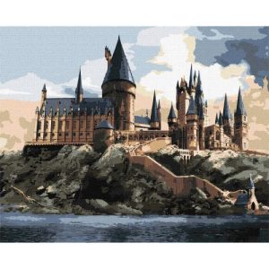 Картина за номерами "Harry Potter: Гоґвортс вдень" 40х50 см