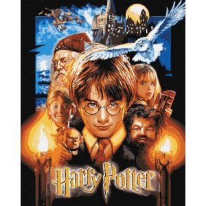 Картина за номерами з фарбами металік "Harry Potter: Постер" 40х50 см