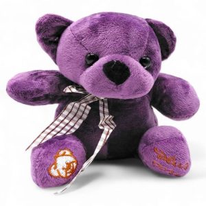 МʼЯКА ІГРАШКА ВЕДМЕДИК 15 СМ (ФІОЛЕТОВИЙ)