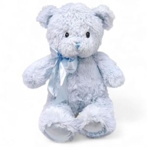 МʼЯКА ІГРАШКА "ЩАСЛИВИЙ ВЕДМЕДИК" 30 СМ (БЛАКИТНИЙ)