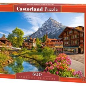 Пазли "Кандерштег, Швейцарія", 500 елементів