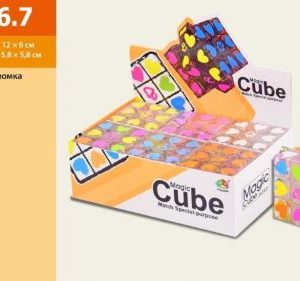 6 кубиків пластикових