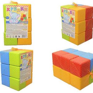 Набір кольорових кубиків (12 штук)