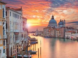 Пазли "Захід у Венеції", 500 елементів
