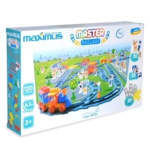 Конструктор "Майстер. Залізниця", 120 елементів