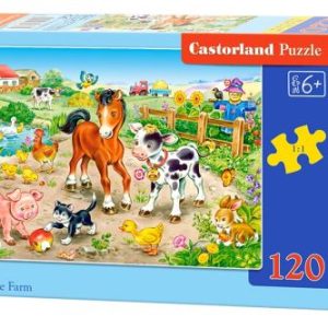 Пазли "На фермі", 120 ел