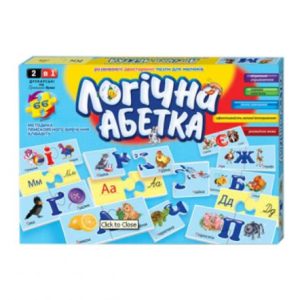 Настільна гра "Логічна абетка" (укр)