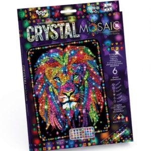 Набір для креативної творчості "CRYSTAL MOSAIC", "Лев"