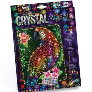 Набір для креативної творчості "CRYSTAL MOSAIC", "Папуга"