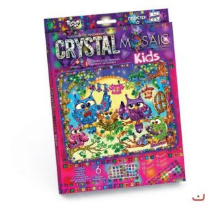 Набір для креативної творчості "CRYSTAL MOSAIC KIDS", "Совушки"