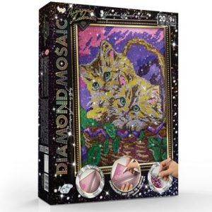 Алмазна живопис "DIAMOND MOSAIC", "Кошенята"