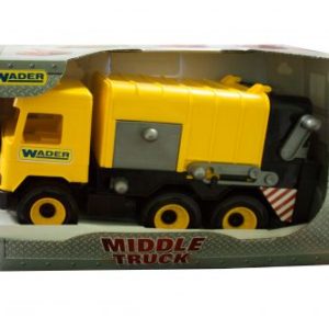 Сміттєвоз "Middle truck" (жовтий)